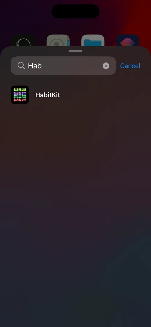 Widget picker access from home screen